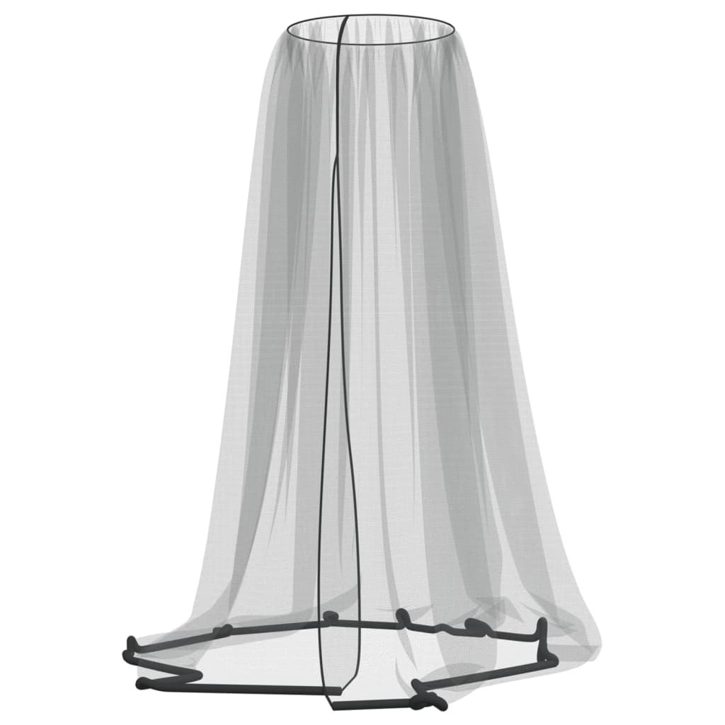 Myggnett for paraply 220 netting svart Φ330x250 cm