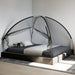 Mongolsk myggnett med dører 220 netting svart 200x180x135 cm