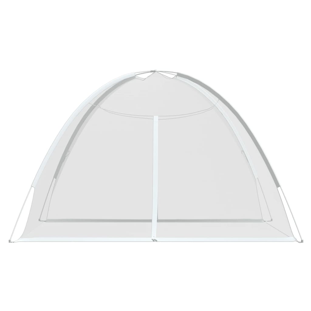 Mongolsk myggnett med dører 220 netting hvit 200x150x140 cm