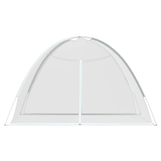Mongolsk myggnett med dører 220 netting hvit 200x150x140 cm