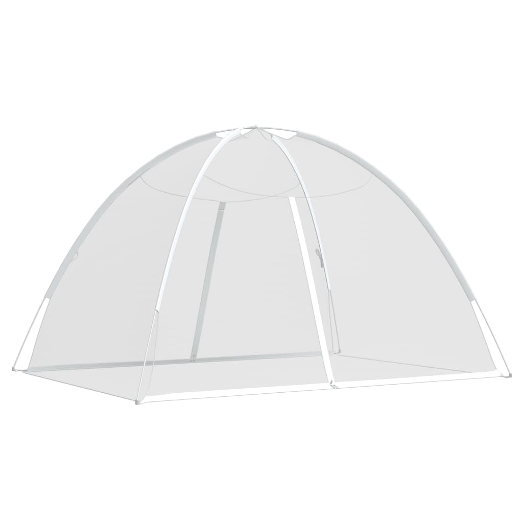 Mongolsk myggnett med dører 220 netting hvit 200x180x135 cm