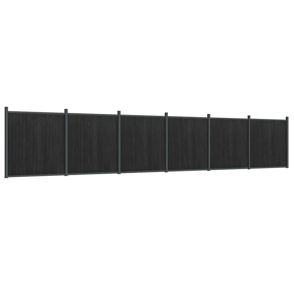 Gjerdepanel grå 1045x186 cm WPC