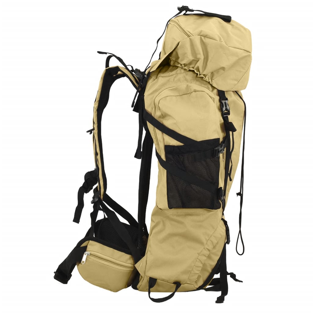 Tursekk khaki 80 L oxfordstoff