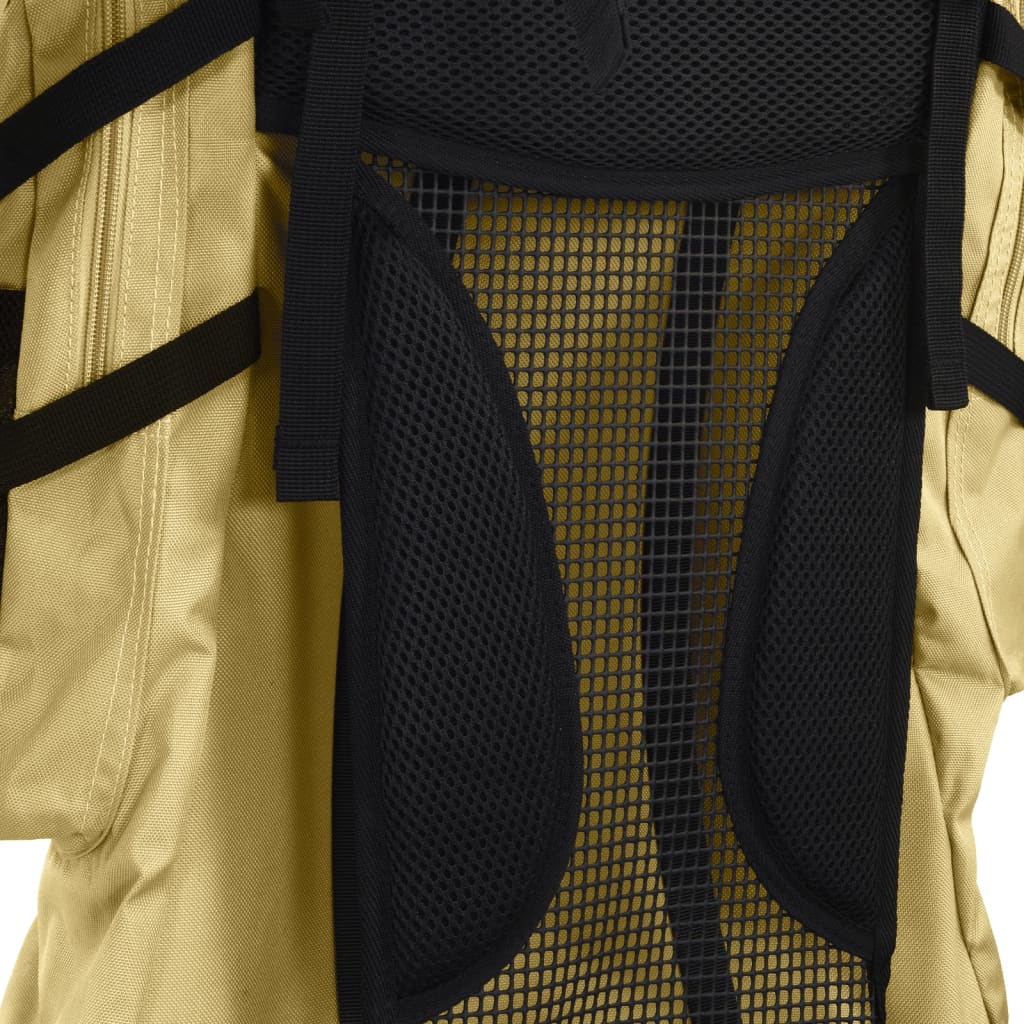 Tursekk khaki 80 L oxfordstoff