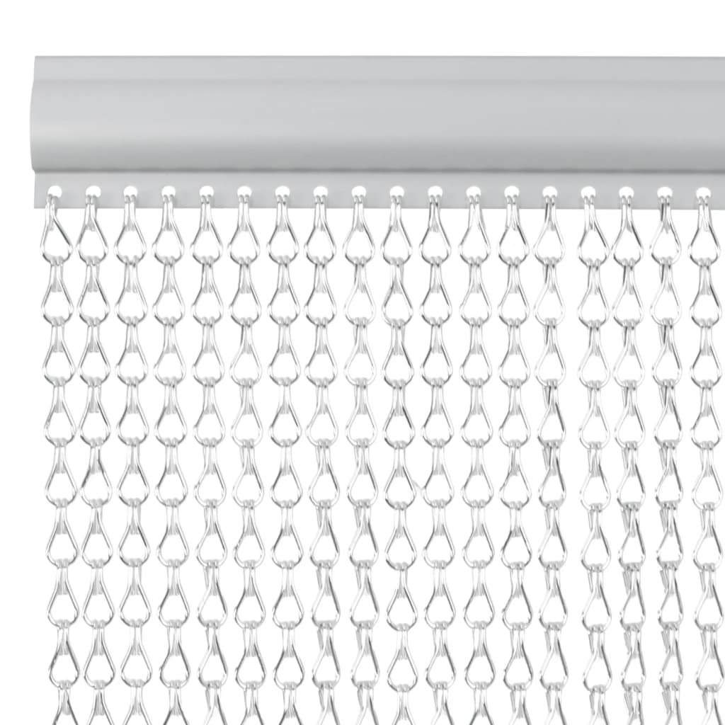 Fluenett med kjede 80x212 cm aluminium