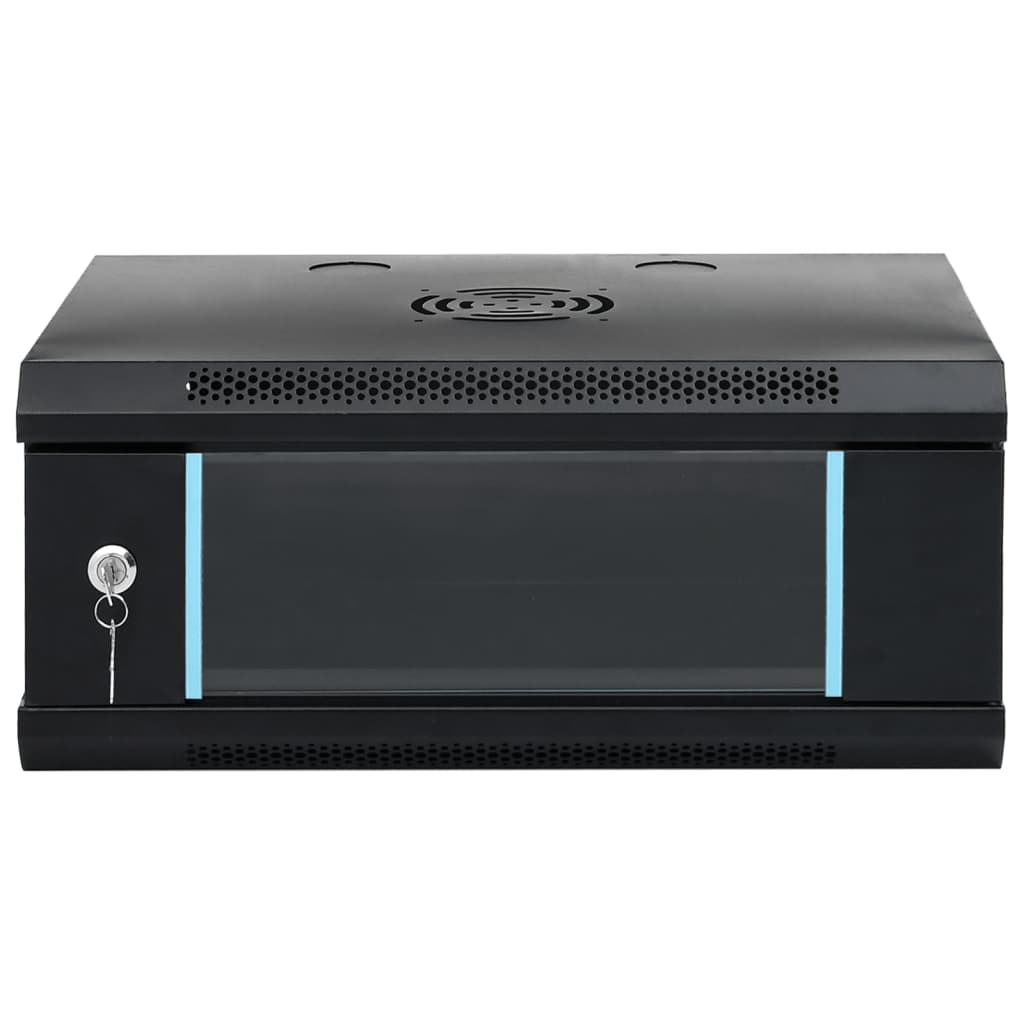 Nettverksskap 4U veggmontert 19" IP20 53x40x21 cm