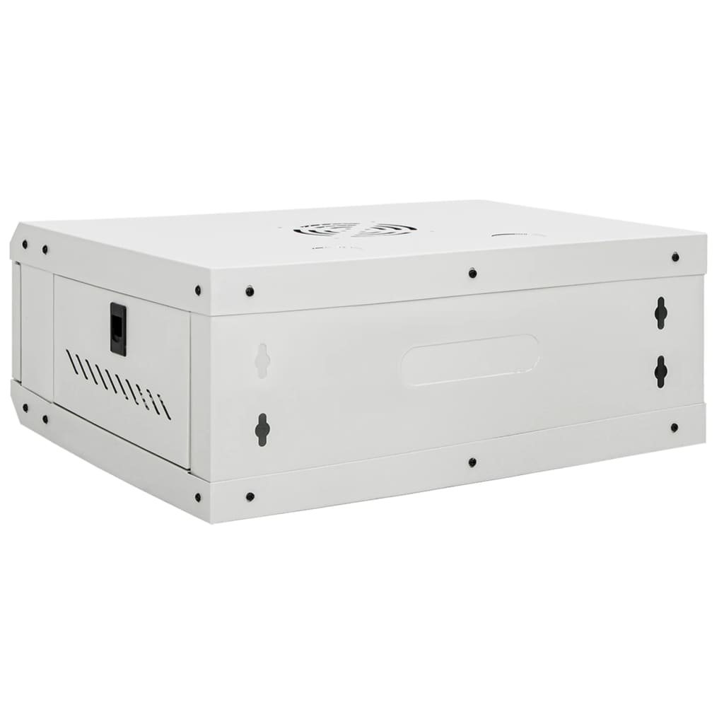 Nettverksskap 4U veggmontert 19" IP20 53x40x21 cm