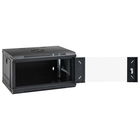 6U veggmontert nettverksskap 19" IP20 53x40x30 cm