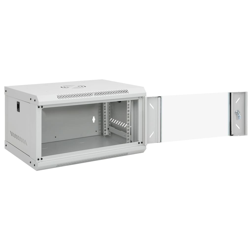 6U veggmontert nettverksskap 19" IP20 53x40x30 cm