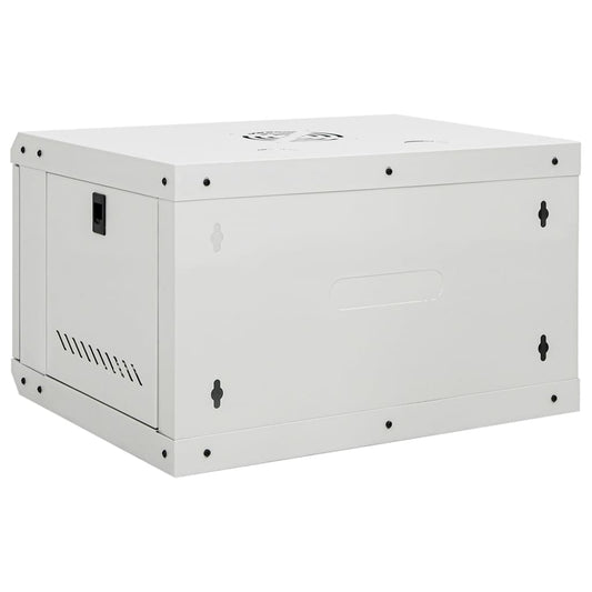 6U veggmontert nettverksskap 19" IP20 53x40x30 cm