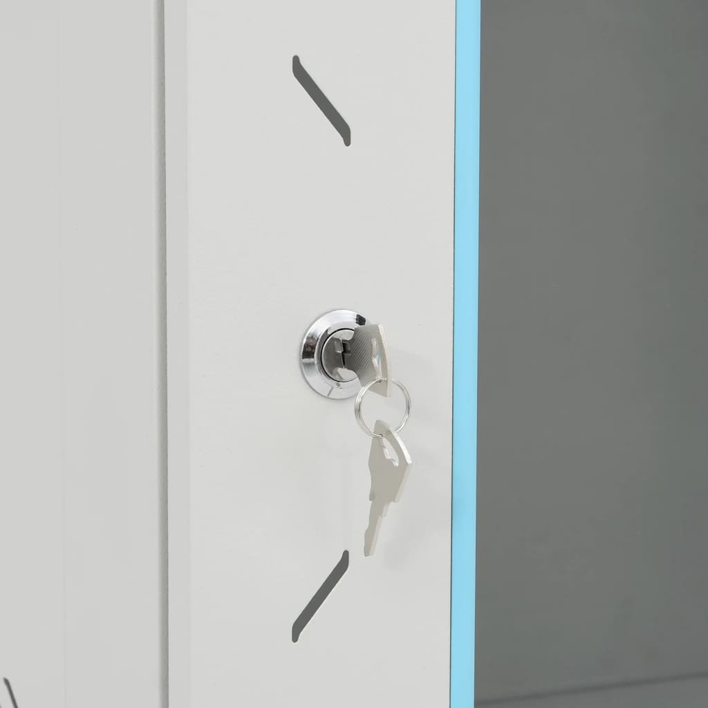6U veggmontert nettverksskap 19" IP20 53x40x30 cm