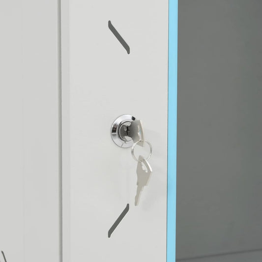6U veggmontert nettverksskap 19" IP20 53x40x30 cm