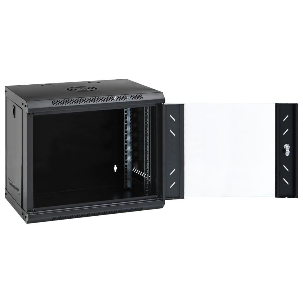 9U veggmontert nettverksskap 19" IP20 53x40x45 cm