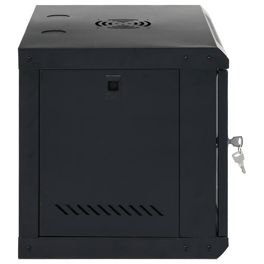 9U veggmontert nettverksskap 19" IP20 53x40x45 cm