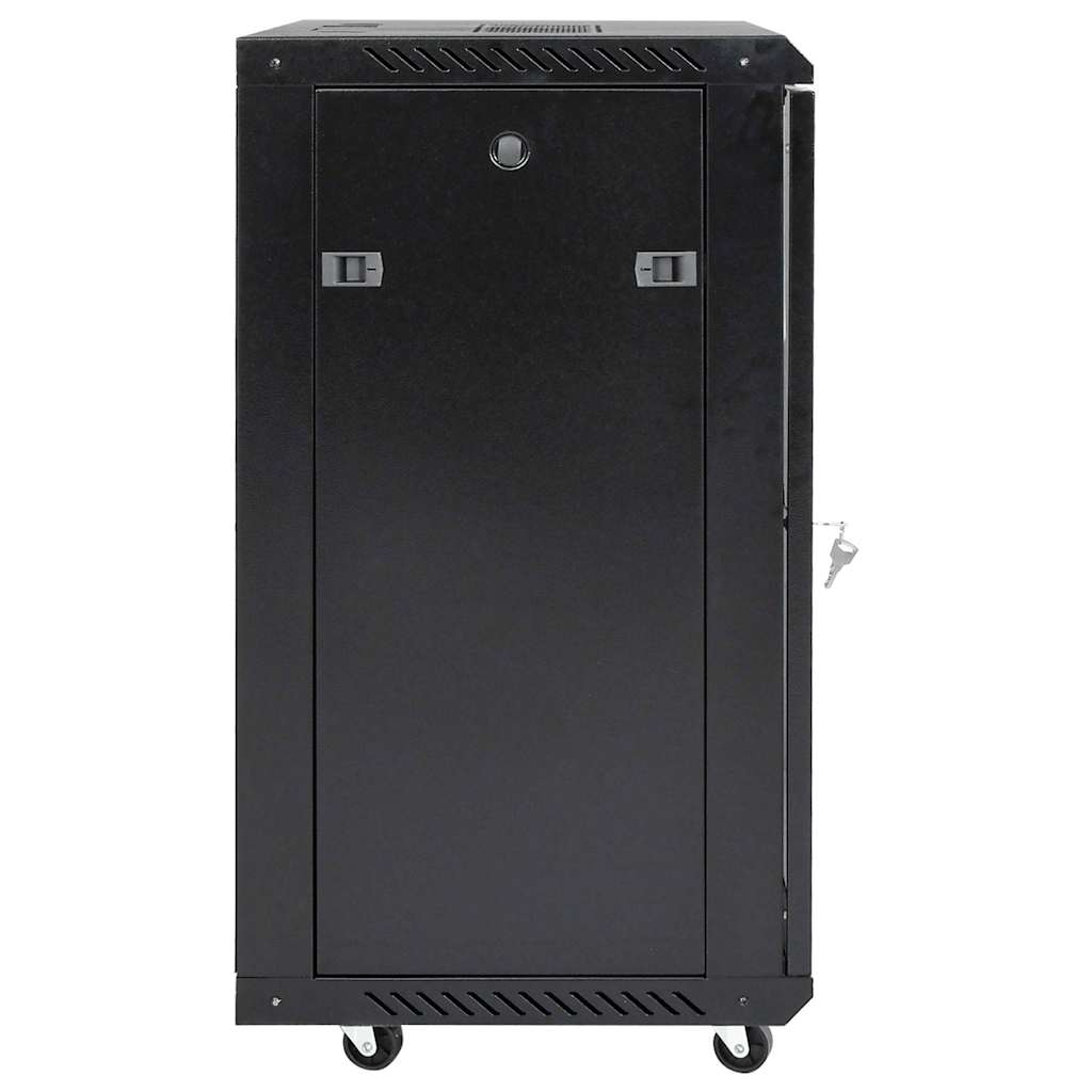 15U nettverksskap med svingbare føtter 19" IP20 60x45x86 cm