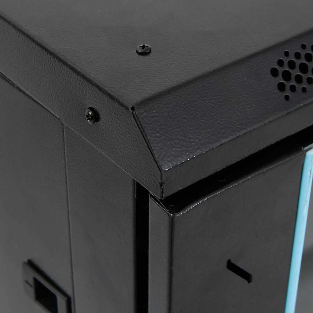 15U nettverksskap med svingbare føtter 19" IP20 60x45x86 cm