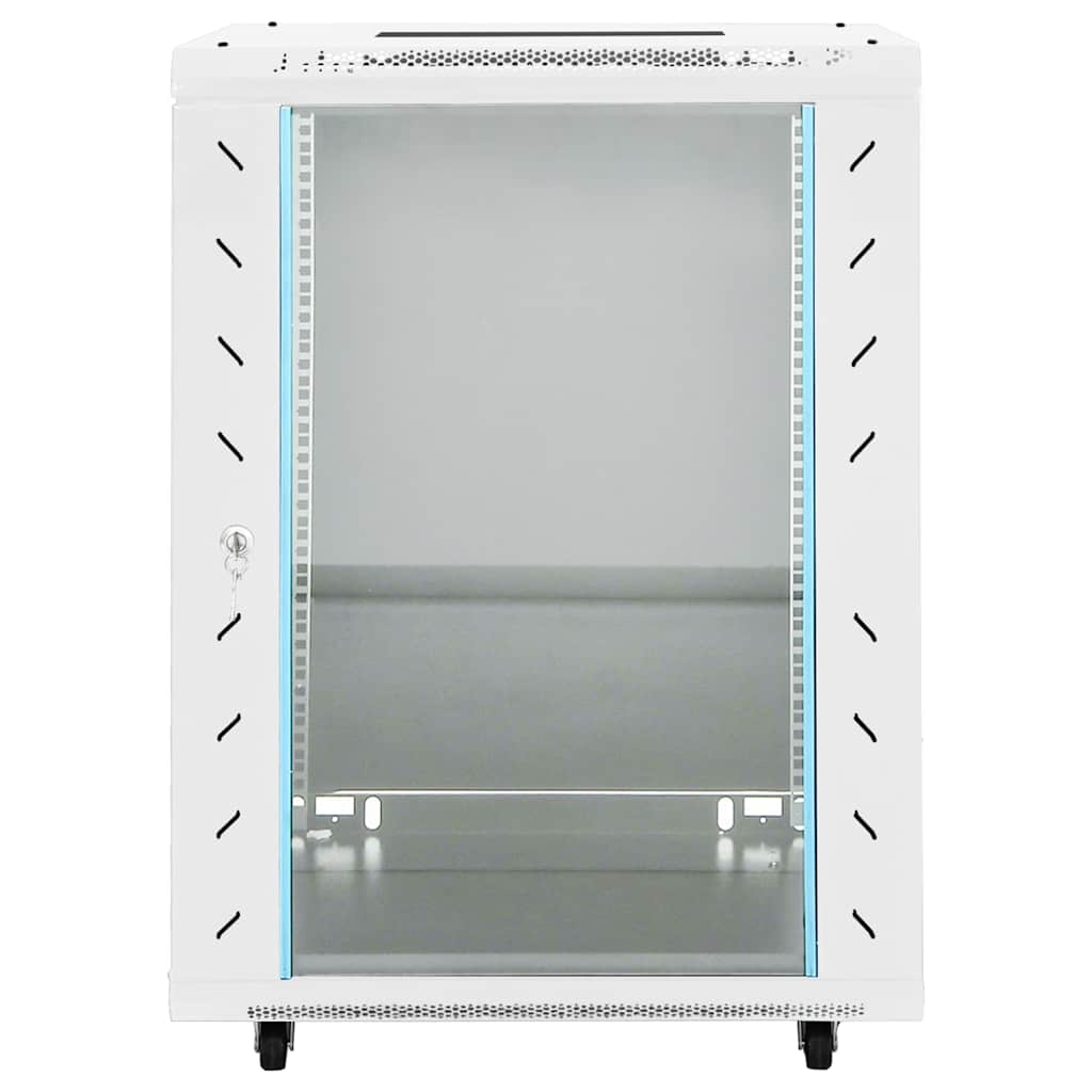 Nettverksskap 15U svingbare føtter 19" IP20 60x45x86 cm