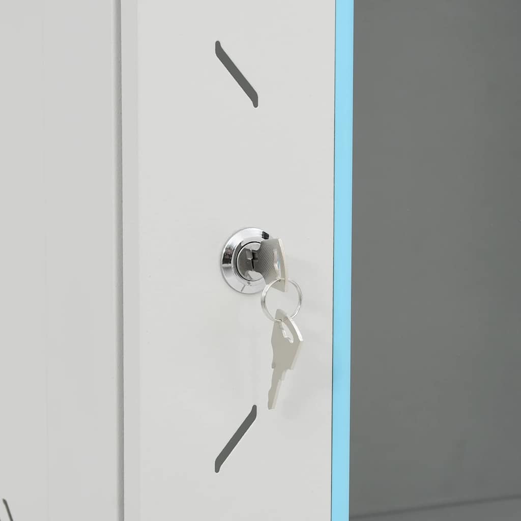 Nettverksskap 15U svingbare føtter 19" IP20 60x45x86 cm