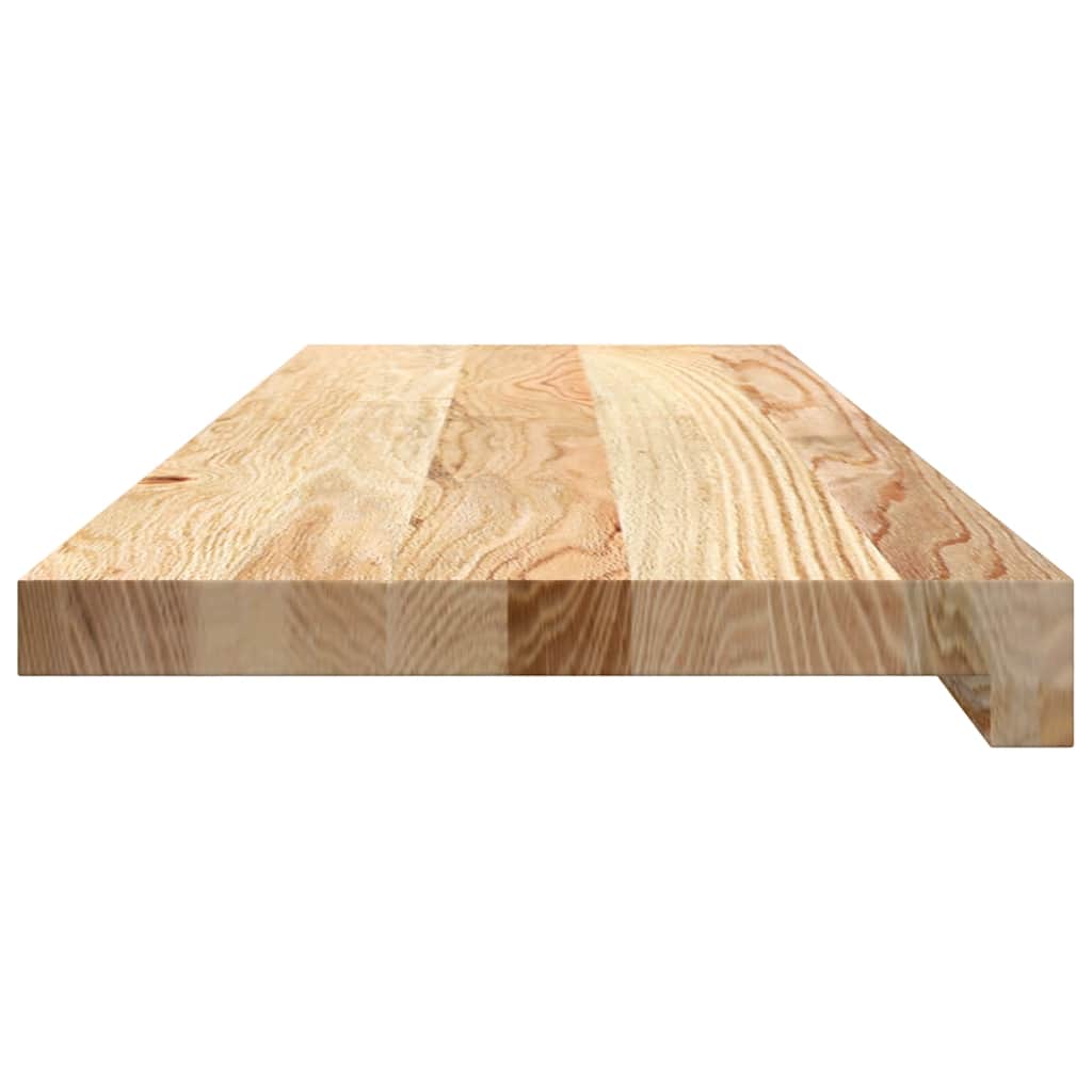 Trappetrinn 12 stk ubehandlet 80x30x2 cm heltre eik