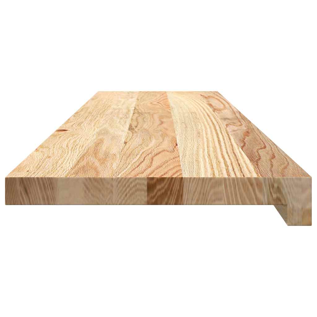 Trappetrinn 16 stk ubehandlet 100x25x2 cm heltre eik