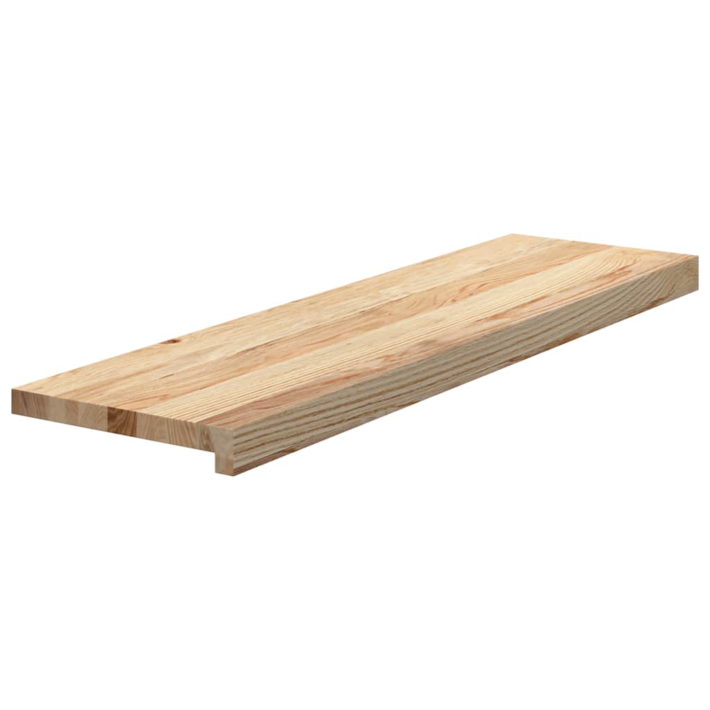 Trappetrinn 20 stk ubehandlet 90x25x2 cm heltre eik