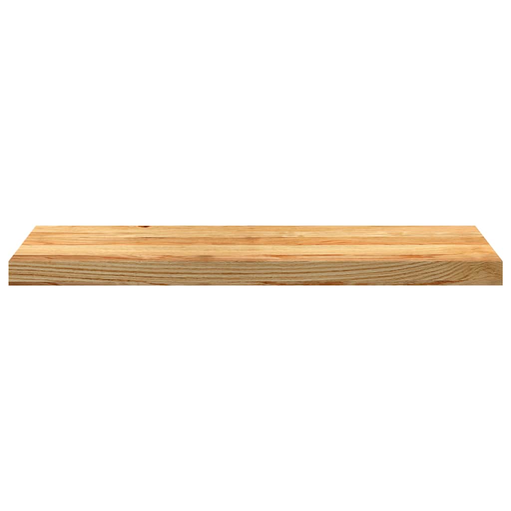 Trappetrinn 8 stk lysebrun 80x30x2 cm heltre eik