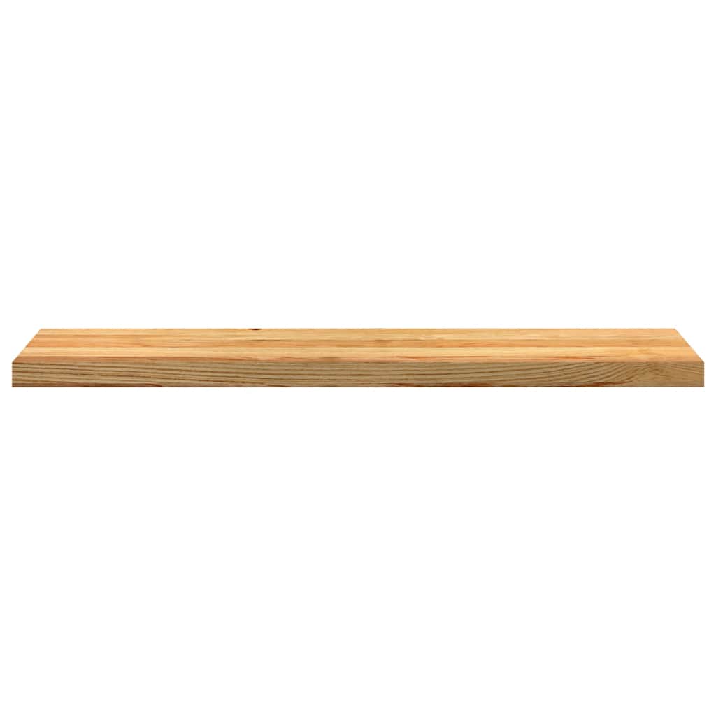 Trappetrinn 8 stk lysebrun 110x30x2 cm heltre eik