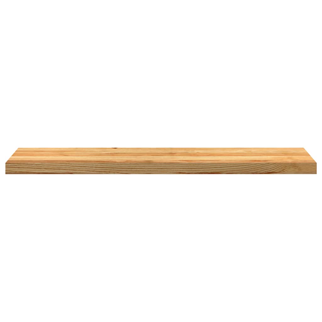 Trappetrinn 12 stk lysebrun 110x30x2 cm heltre eik
