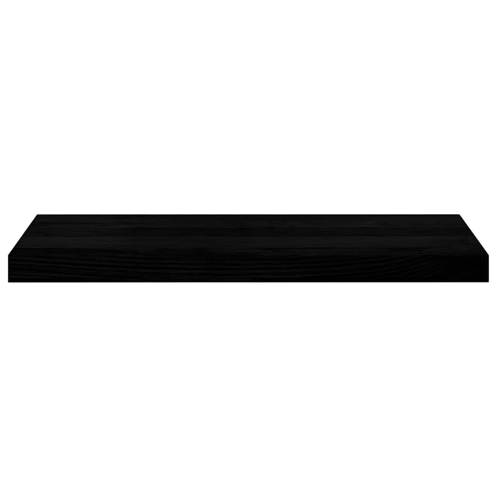 Trappetrinn 8 stk brunsvart 70x25x2 cm heltre eik