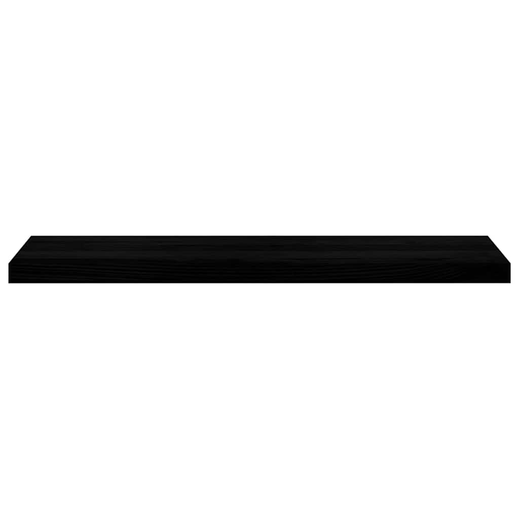 Trappetrinn 8 stk brunsvart 100x30x2 cm heltre eik