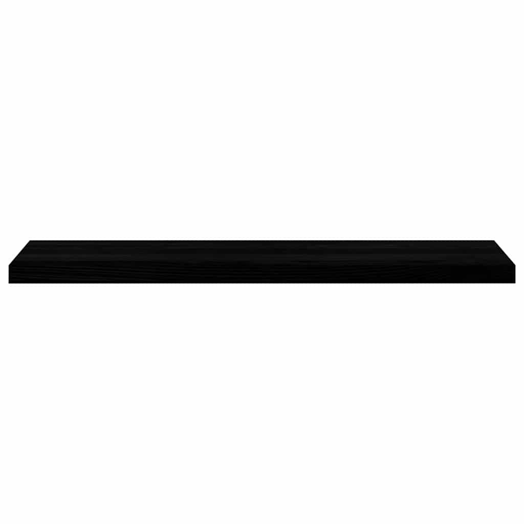 Trappetrinn 12 stk brunsvart 110x25x2 cm heltre eik