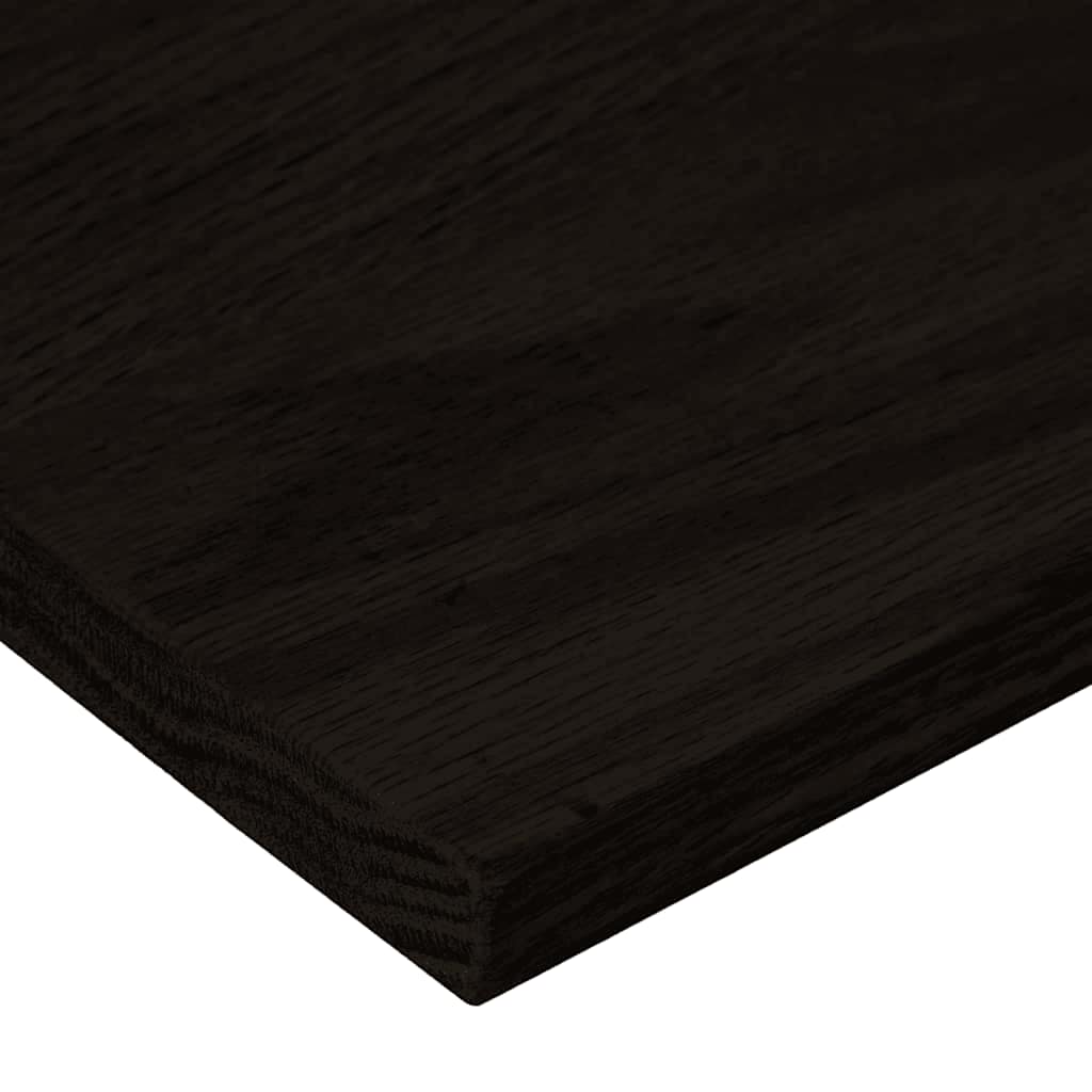 Trappetrinn 12 stk mørkebrun 80x30x2 cm heltre eik