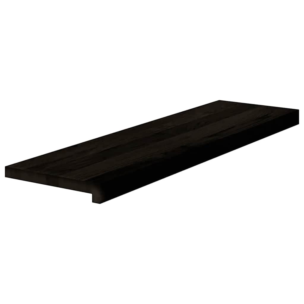 Trappetrinn 16 stk mørkebrun 90x25x2 cm heltre eik