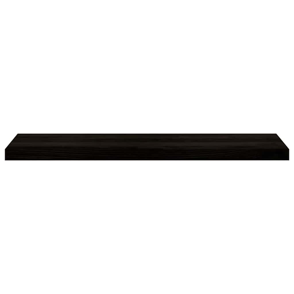 Trappetrinn 16 stk brunsvart 100x30x2 cm heltre eik