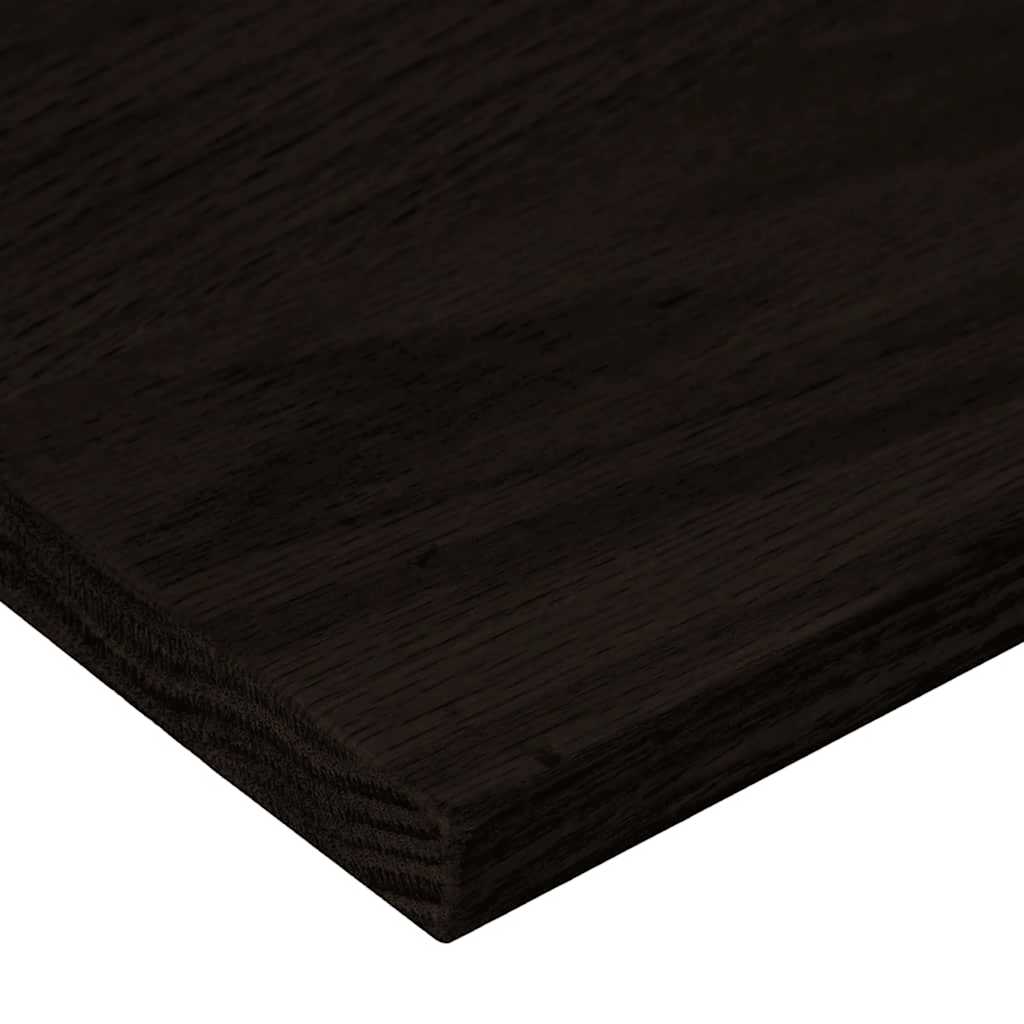 Trappetrinn 16 stk mørkebrun 110x30x2 cm heltre eik vidaXL