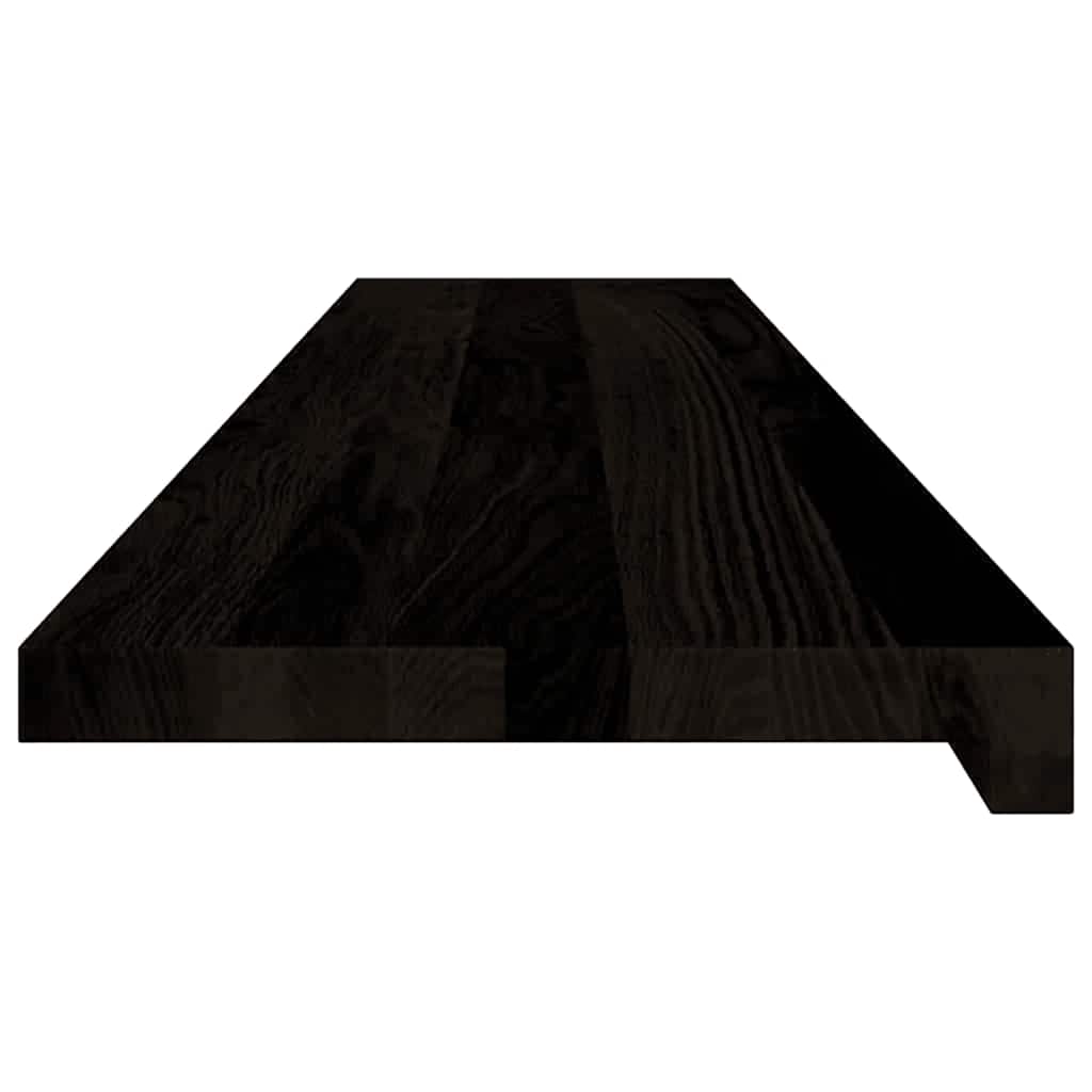 Trappetrinn 16 stk mørkebrun 120x30x2 cm heltre eik vidaXL