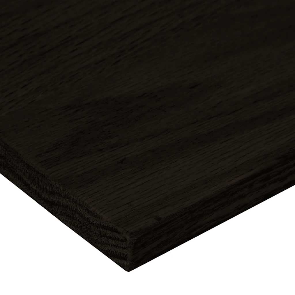 Trappetrinn 16 stk mørkebrun 120x30x2 cm heltre eik vidaXL
