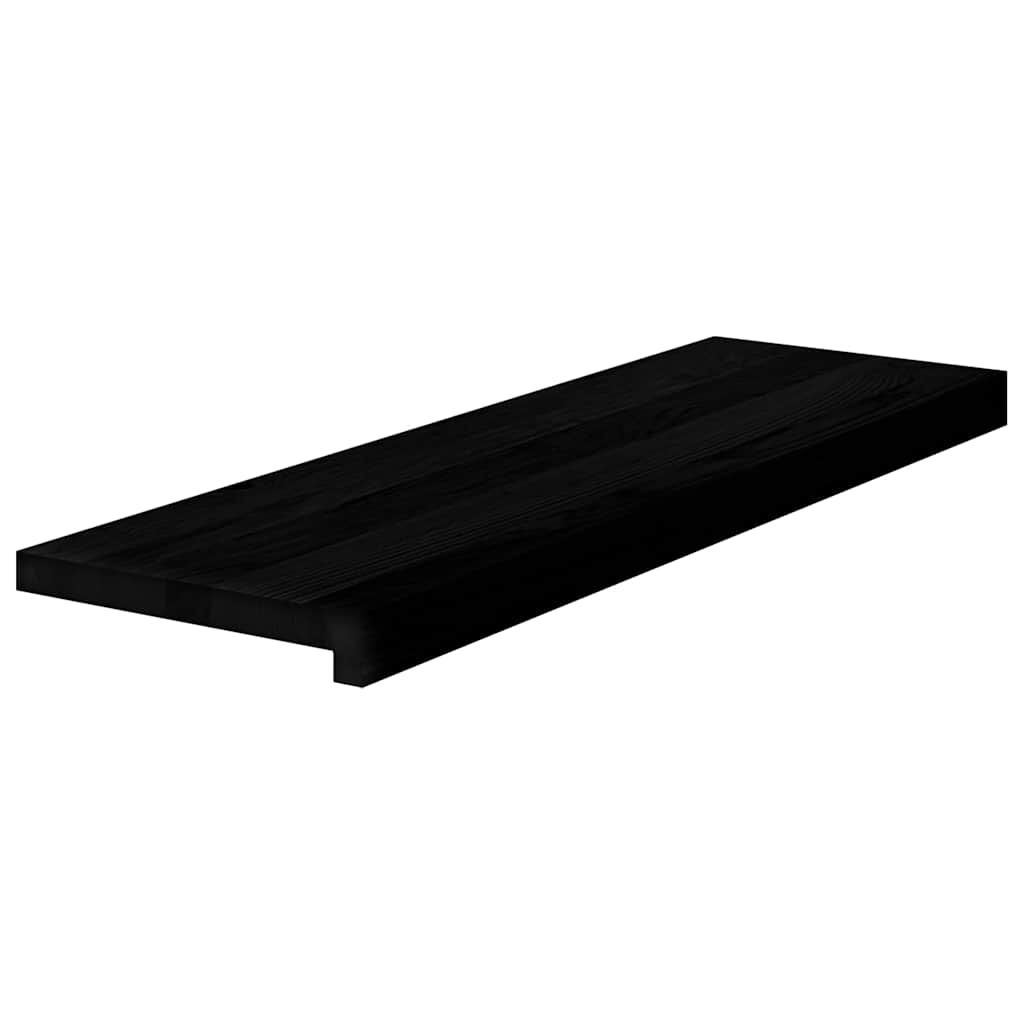 Trappetrinn 20 stk mørkebrun 80x25x2 cm heltre eik