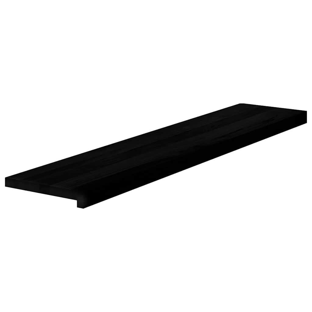 Trappetrinn 20 stk mørkebrun 120x30x2 cm heltre eik vidaXL