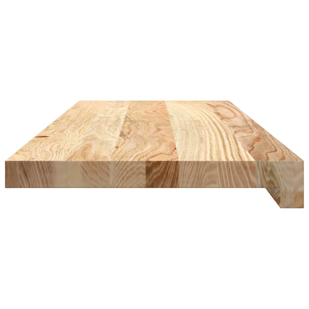 Trappetrinn 2 stk ubehandlet 70x30x2 cm heltre eik