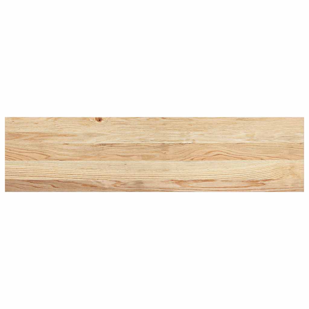 Trappetrinn 2 stk ubehandlet 100x30x2 cm heltre eik