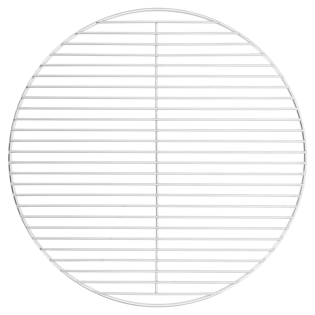 Grillrist rund Ø50 cm 304 rustfritt stål vidaXL