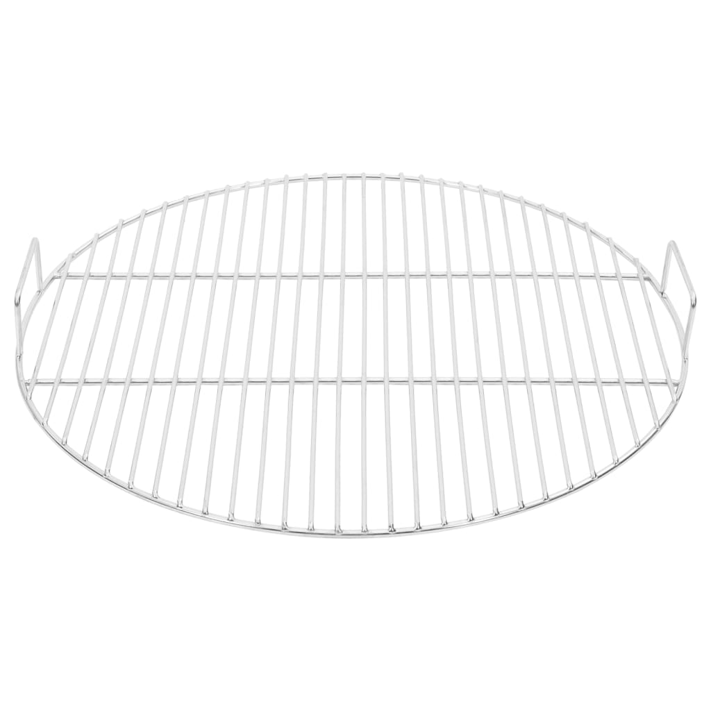Grillrist med håndtak rund Ø54 cm 304 rustfritt stål vidaXL