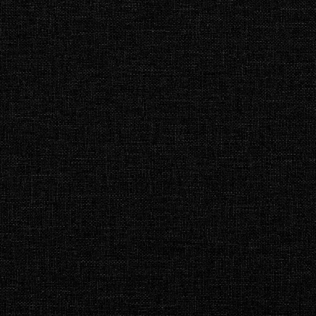 Sengeramme svart Double stoff