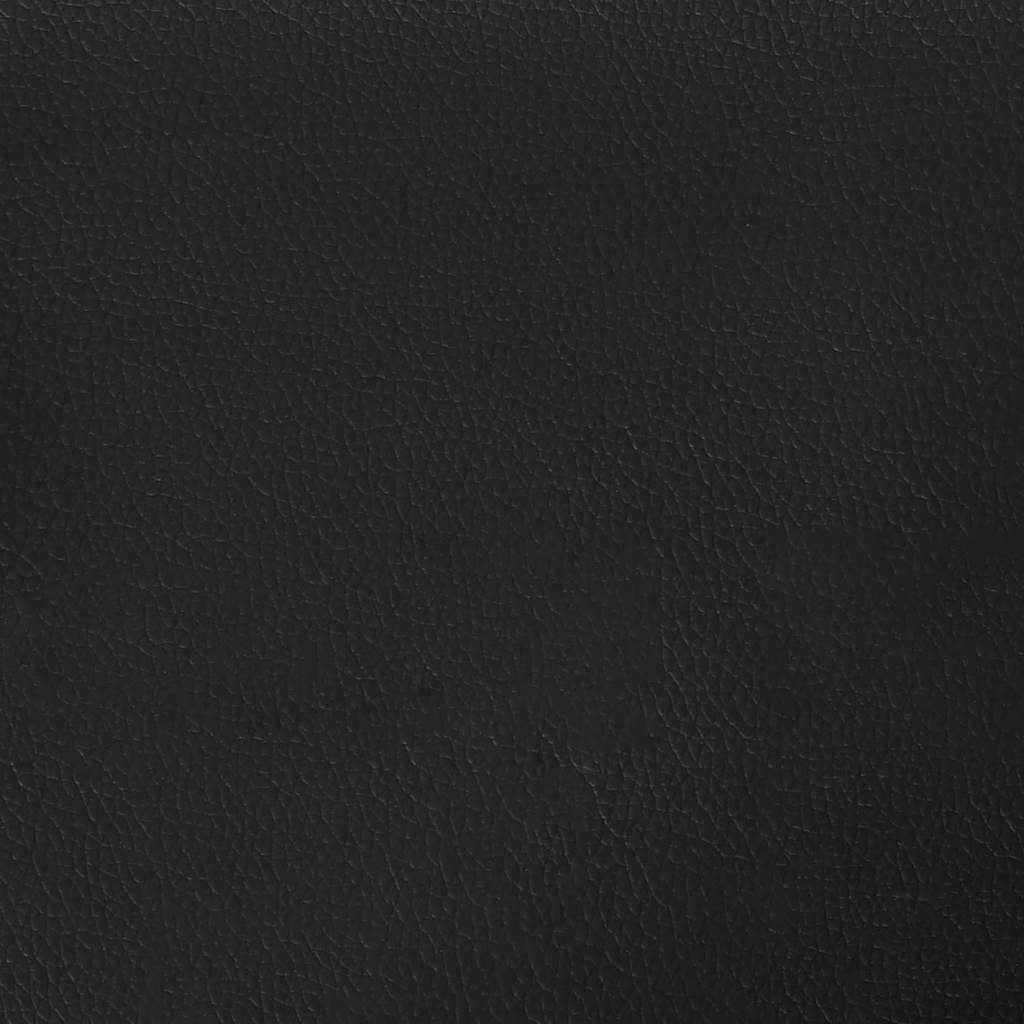 Sengeramme uten madrass svart kunstlær