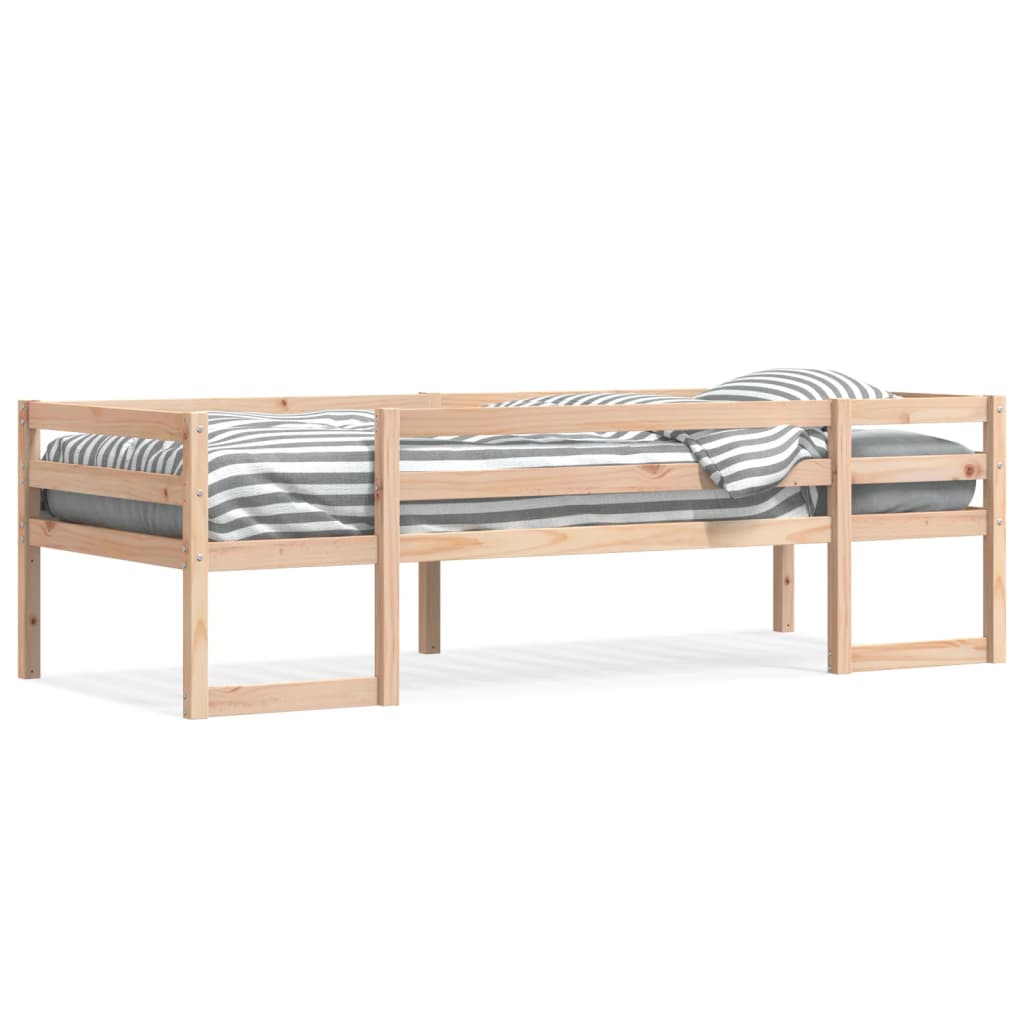 Sengeramme for barn 80x200 cm heltre furu