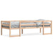 Sengeramme for barn 75x190 cm heltre furu