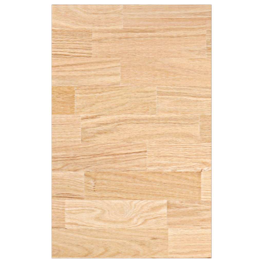 Kjøkken benkeplate rektangulær 40x63,5x2,7 cm heltre eik
