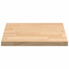 Kjøkken benkeplate rektangulær 40x63,5x2,7 cm heltre eik