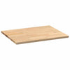 Kjøkken benkeplate rektangulær 80x63,5x2,7 cm heltre eik
